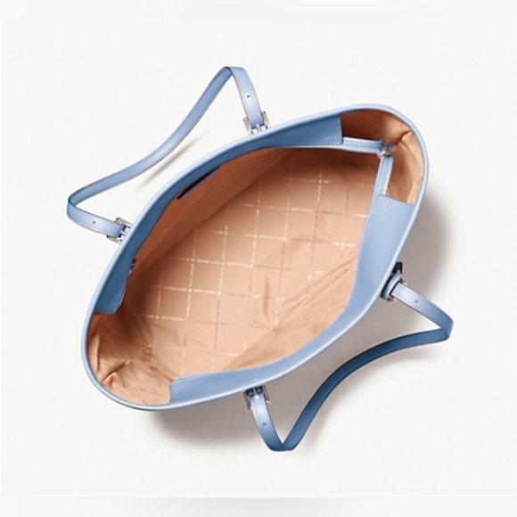 Michael Kors Sky Blue Signature Tote - Picture 2 of 14